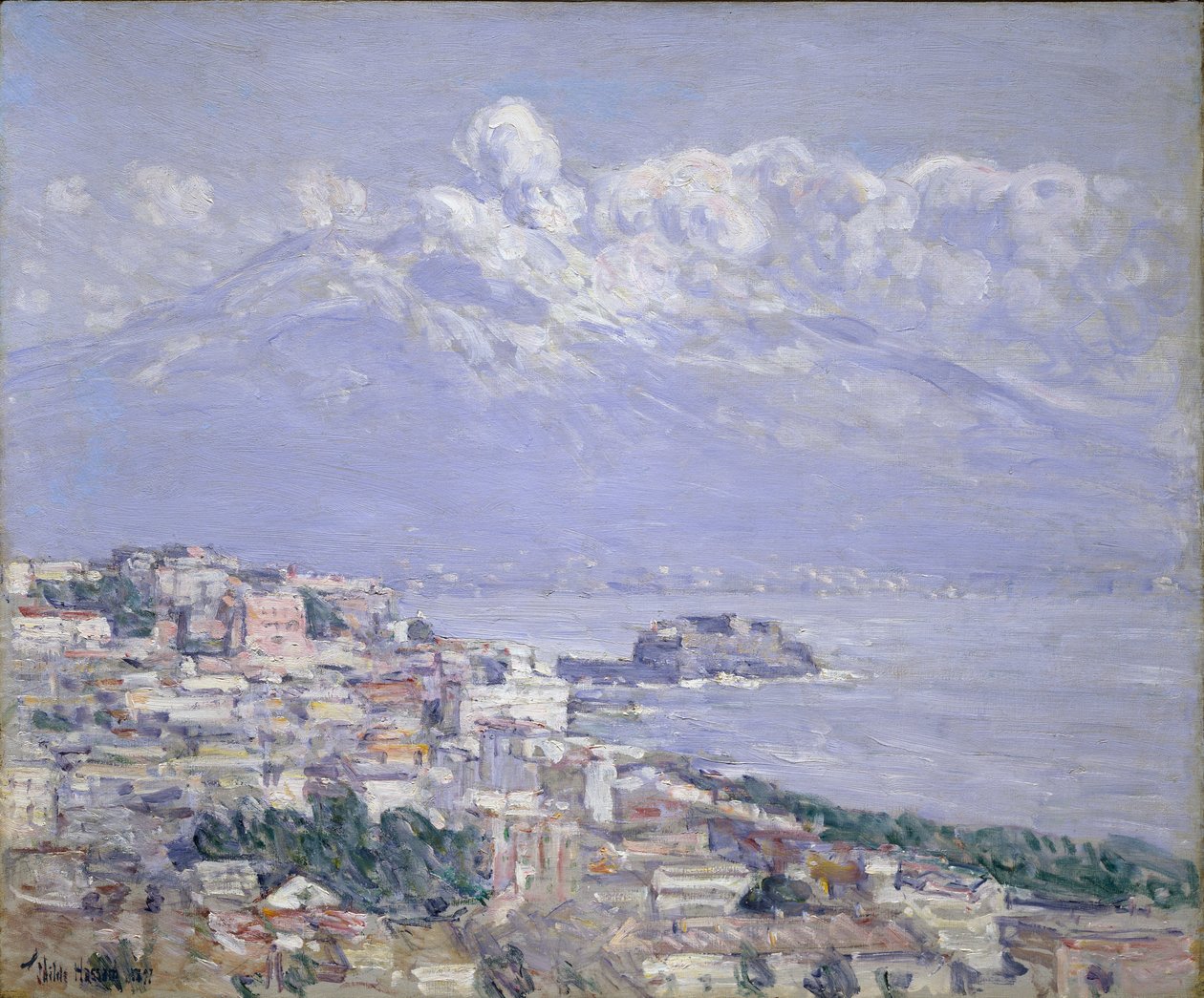 Wezuwiusz autorstwa Childe Frederick Hassam