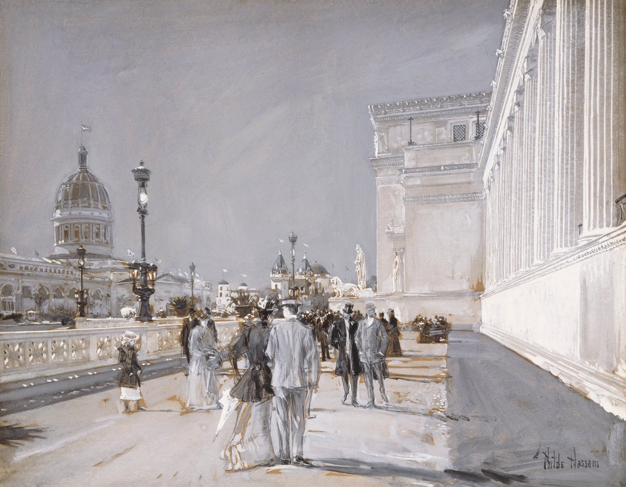 Targi Światowe, Chicago autorstwa Childe Frederick Hassam