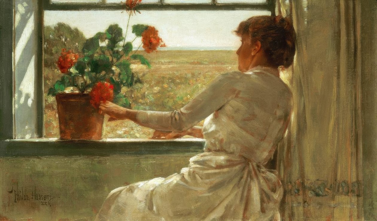 Letni wieczór autorstwa Childe Hassam