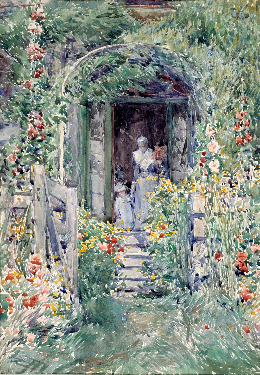 Ogród w jego chwale autorstwa Childe Hassam