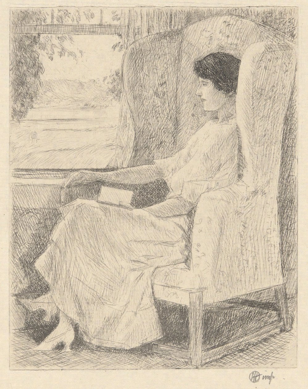 Krzesło gruzińskie autorstwa Childe Hassam