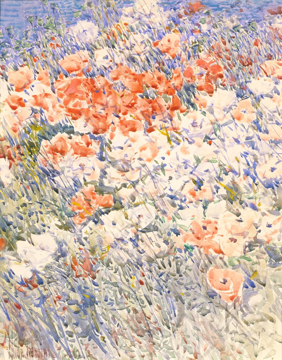 Ogród na wyspie autorstwa Childe Hassam