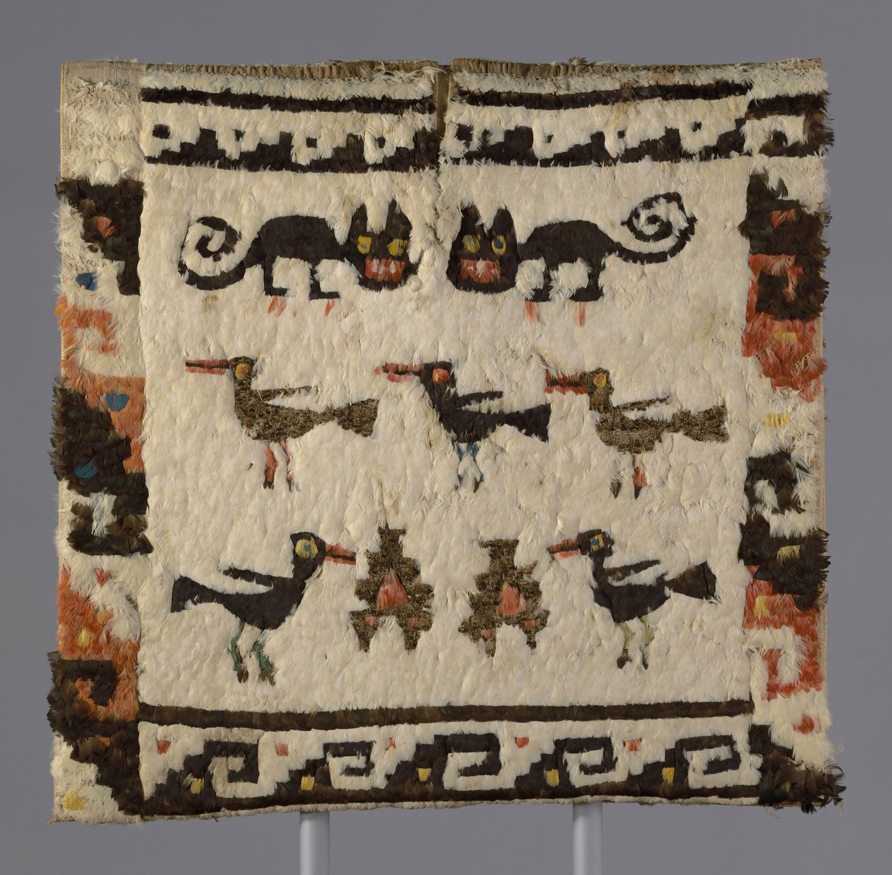 Tunika z piórami, 1470-1532 r. autorstwa Chimu Culture