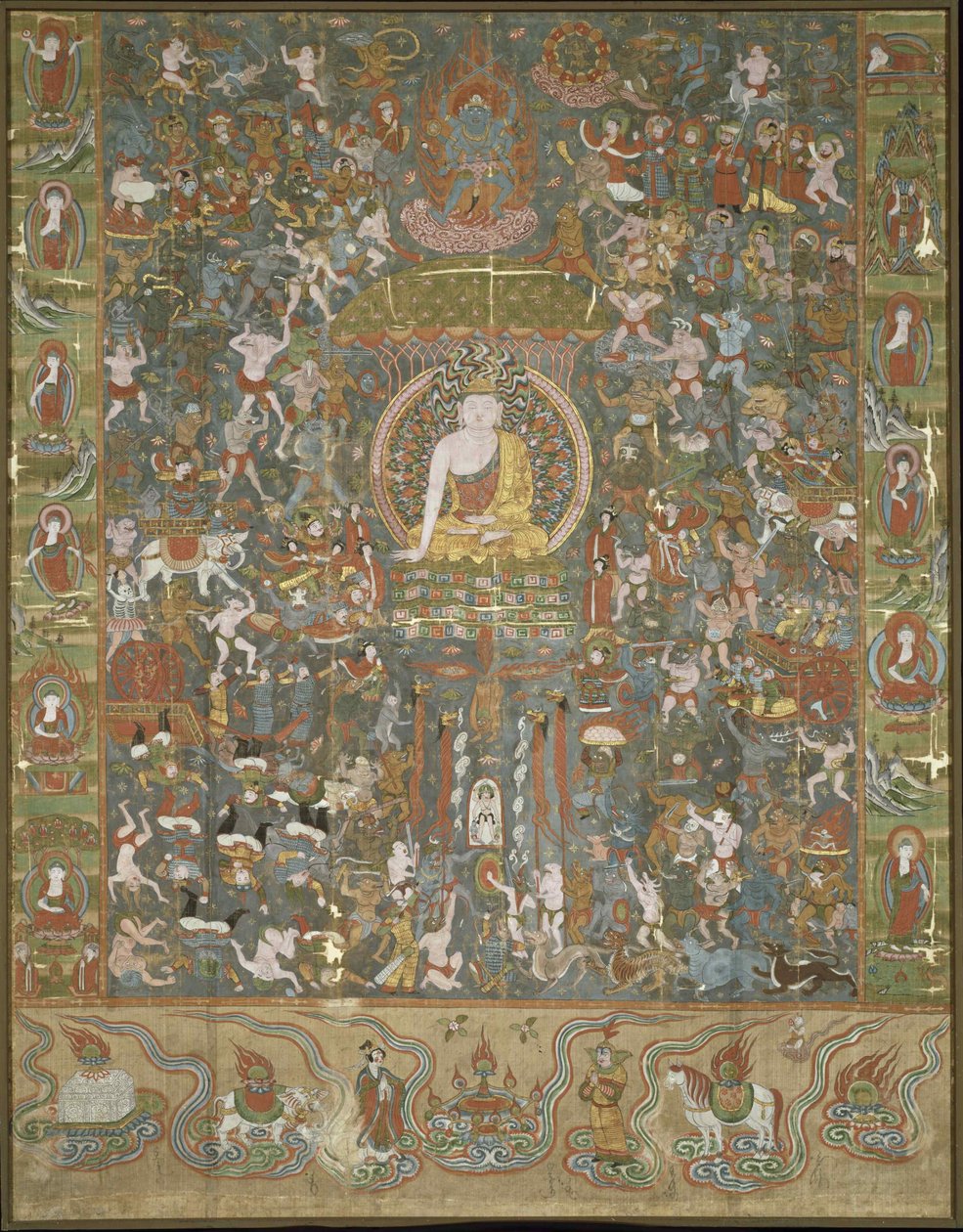 Budda Siakjamuni, początek X wieku. autorstwa Chinese Master.