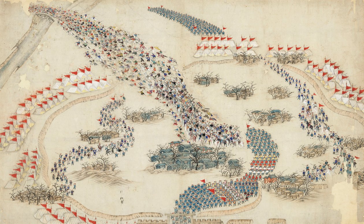 Rebelia Taipingów po 1864 r. autorstwa Chinese Master.