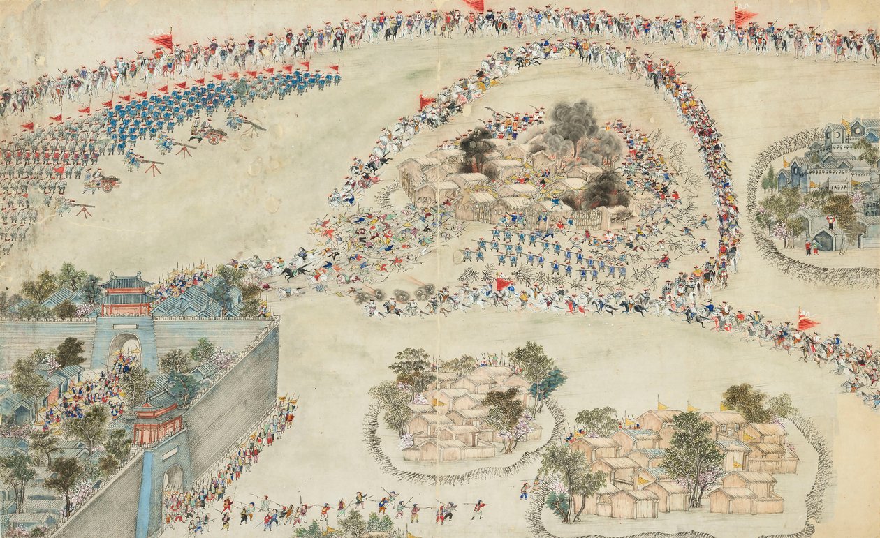 Rebelia Taipingów po 1864 r. autorstwa Chinese Master.