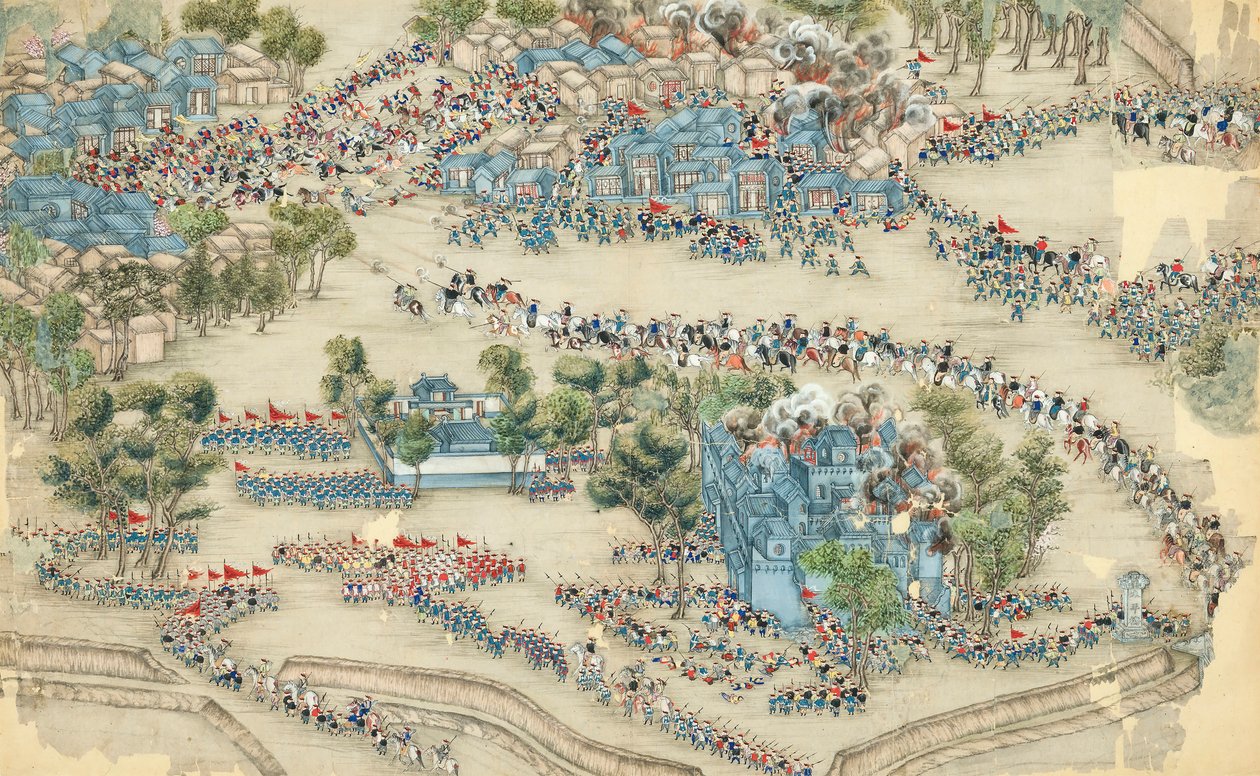Rebelia Taipingów po 1864 r. autorstwa Chinese Master.