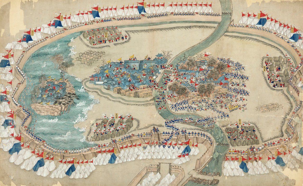 Rebelia Taipingów po 1864 r. autorstwa Chinese Master.