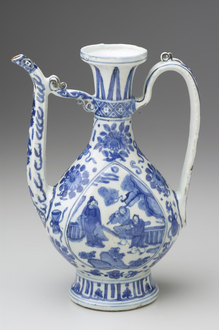 Ewer, okres Chia-Ching, dynastia Ming (porcelana) autorstwa Chinese School