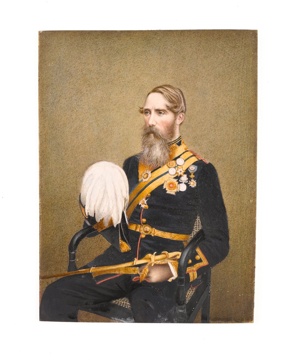 Generał Sir Charles Van Straubenzee GCB autorstwa Chinese School