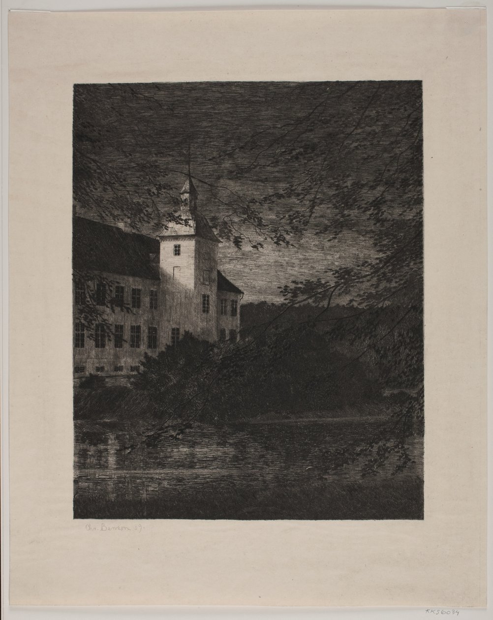 Dwór autorstwa Chr. Benzon