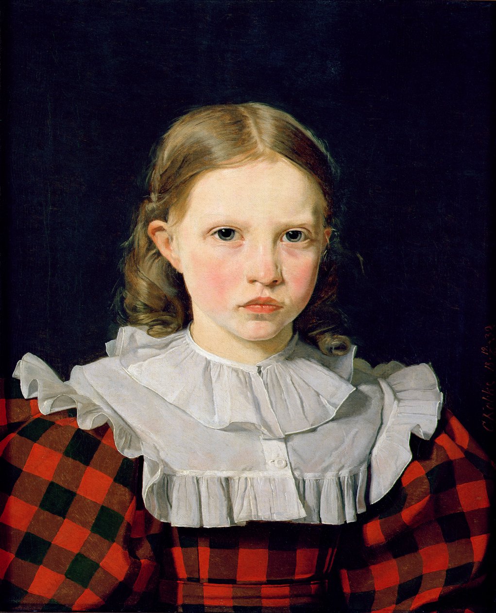 Адольфин Кобкегийн хөрөг (1820-80) 1832 оны 6-р сарын 19 autorstwa Christen Schjellerup Købke