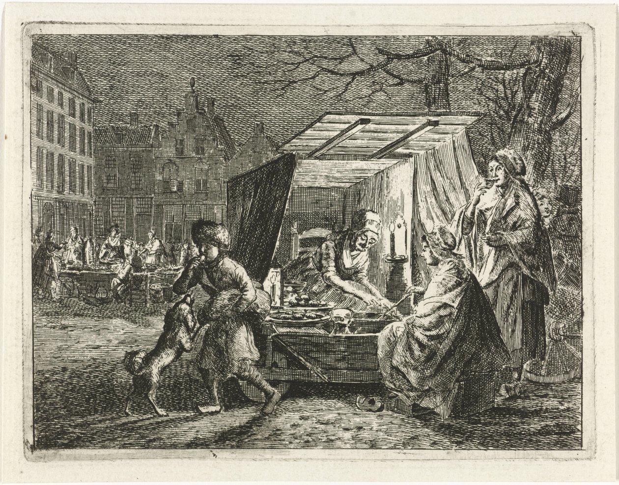 Stoisko Oliebollen autorstwa Christiaan Meijer