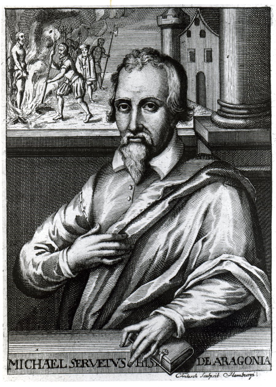 Michał Serwet (1511-53) autorstwa Christian Friedrich Fritzsch