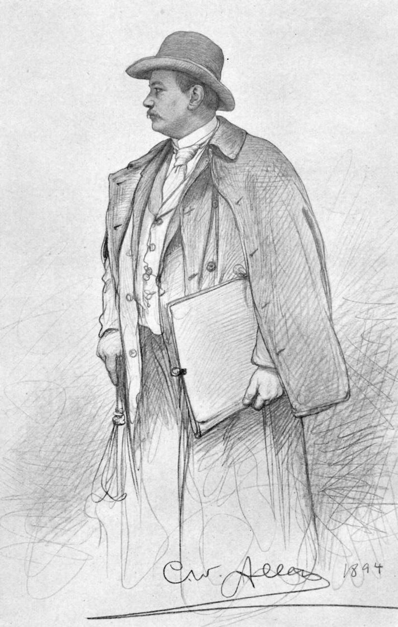 Autoportret autorstwa Christian Wilhelm Allers