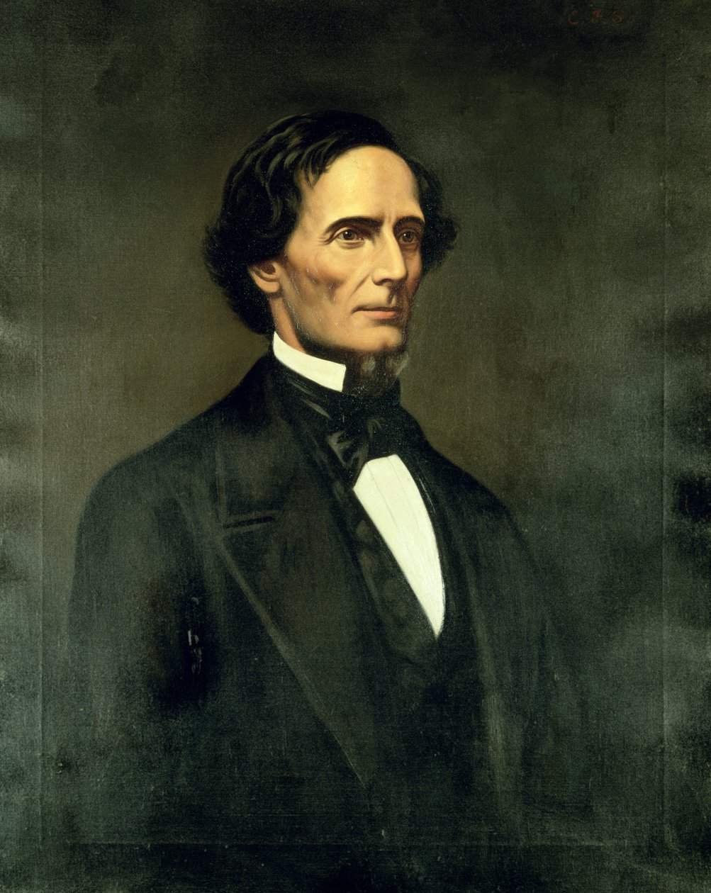 Jefferson Davis autorstwa Christian F. Schwerdt