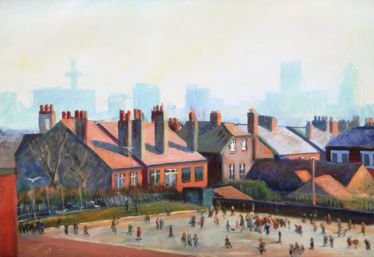 Liverpool Schoolyard autorstwa Christian Furr