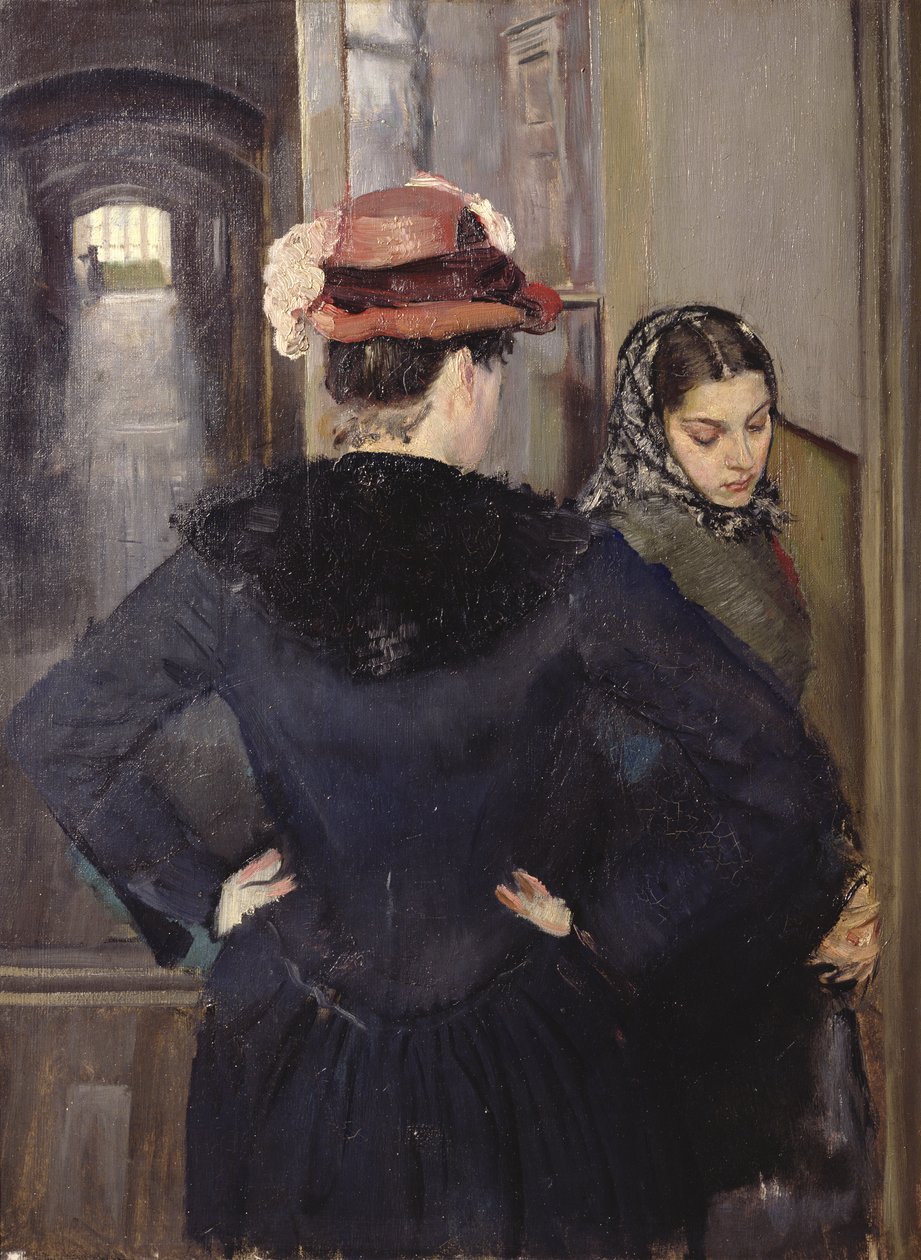 Spotkanie (Albertine) autorstwa Christian Krohg