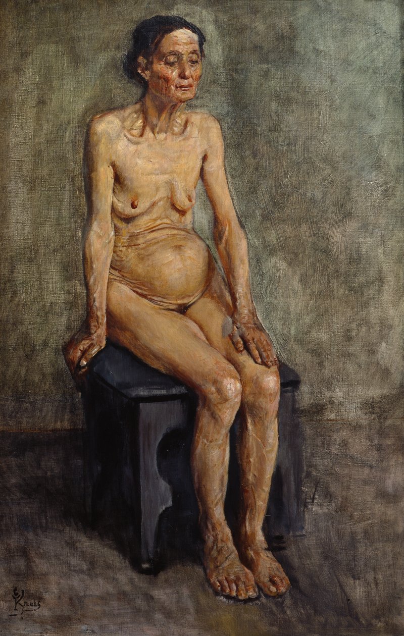 Stara żona autorstwa Christian Krohg