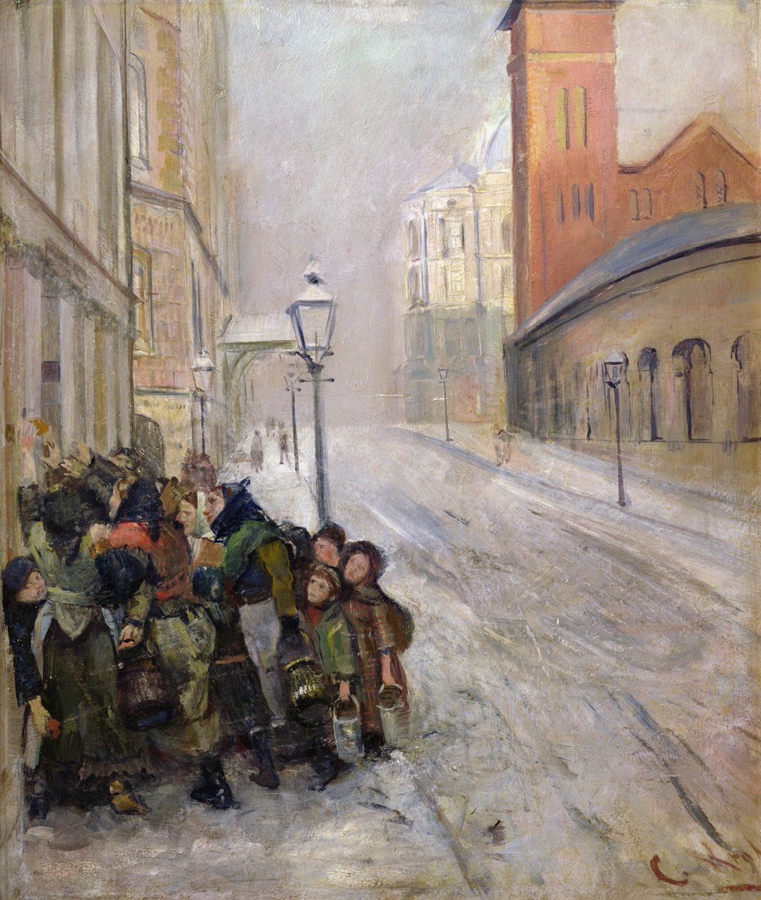 Bitwa o przetrwanie autorstwa Christian Krohg