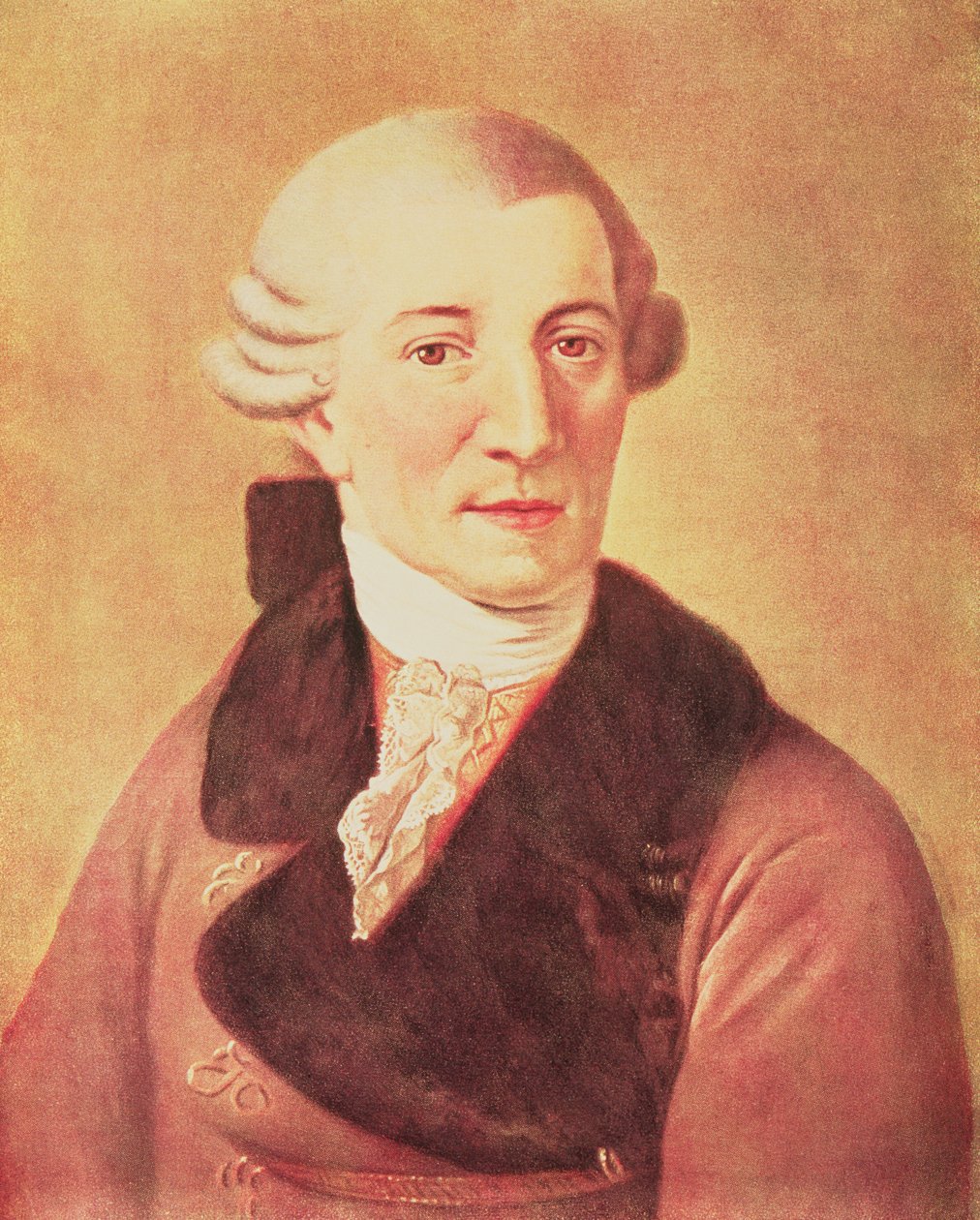 Józef Haydn (1732-1809) autorstwa Christian Ludwig Seehas