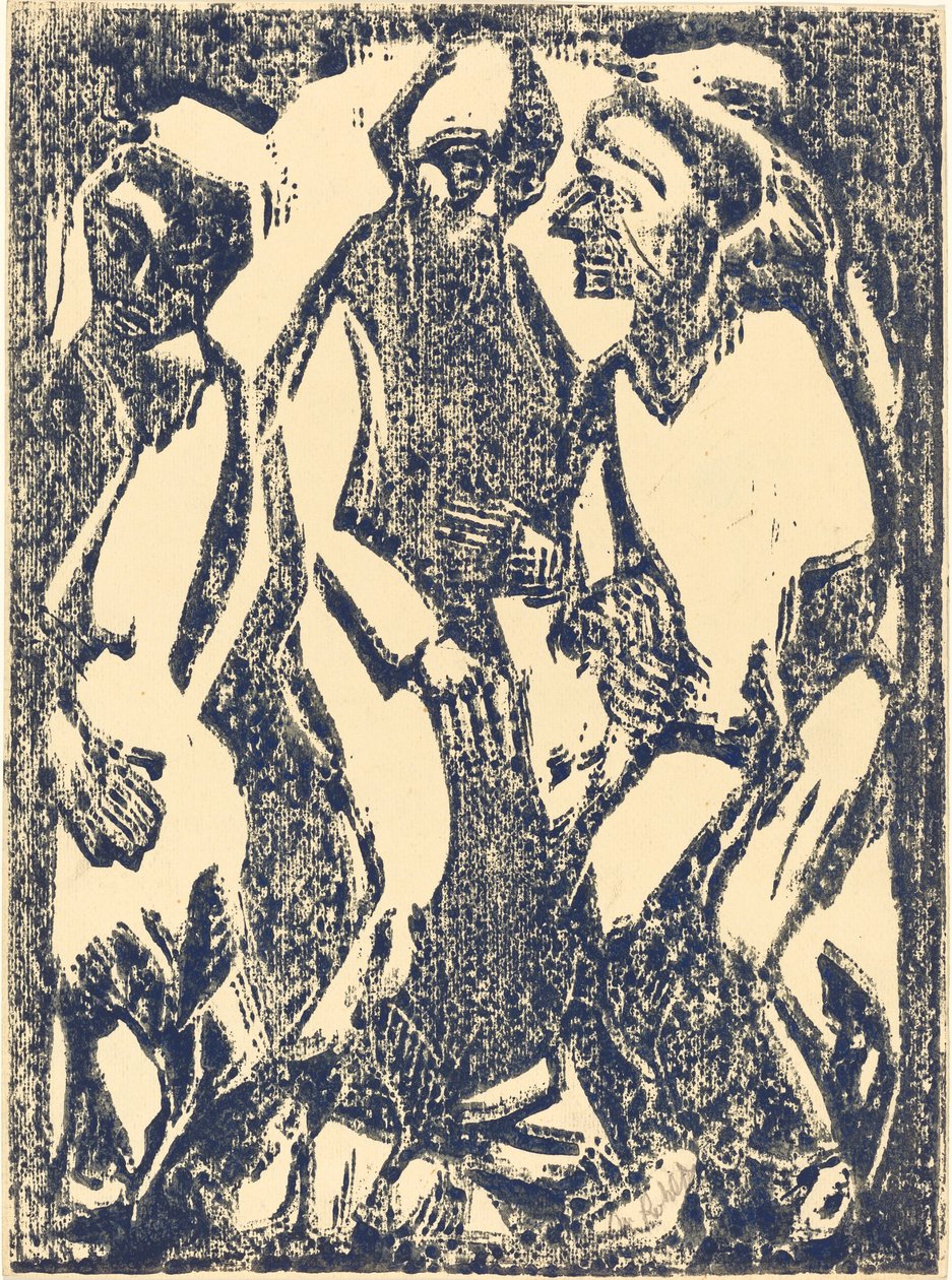 Porada naradowa, 1913. autorstwa Christian Rohlfs