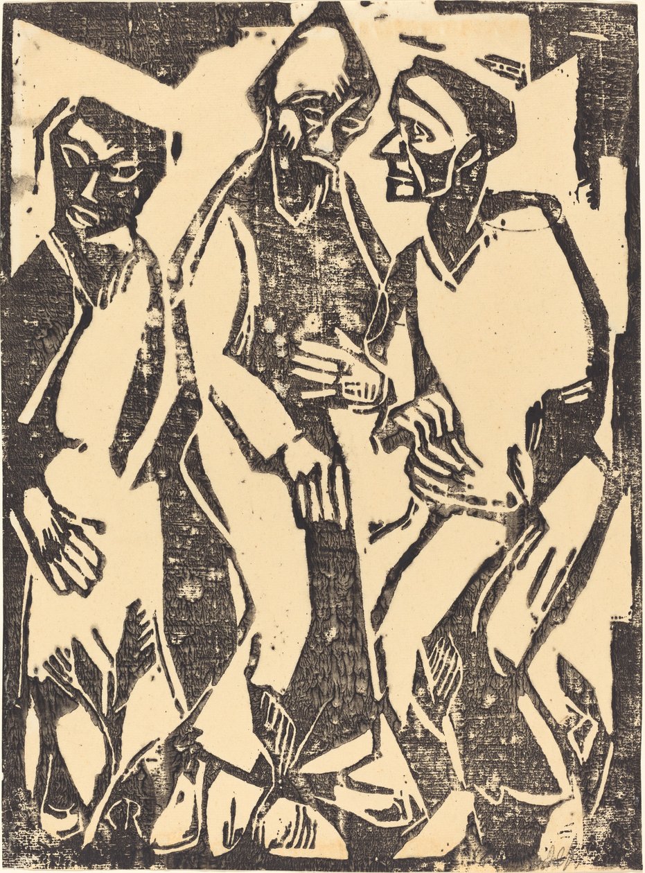 Porada naradowa, 1913. autorstwa Christian Rohlfs