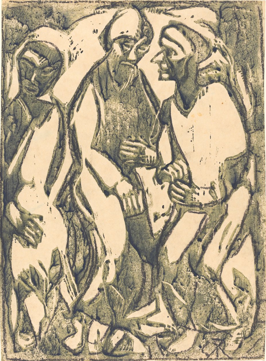 Porada naradowa, 1913. autorstwa Christian Rohlfs