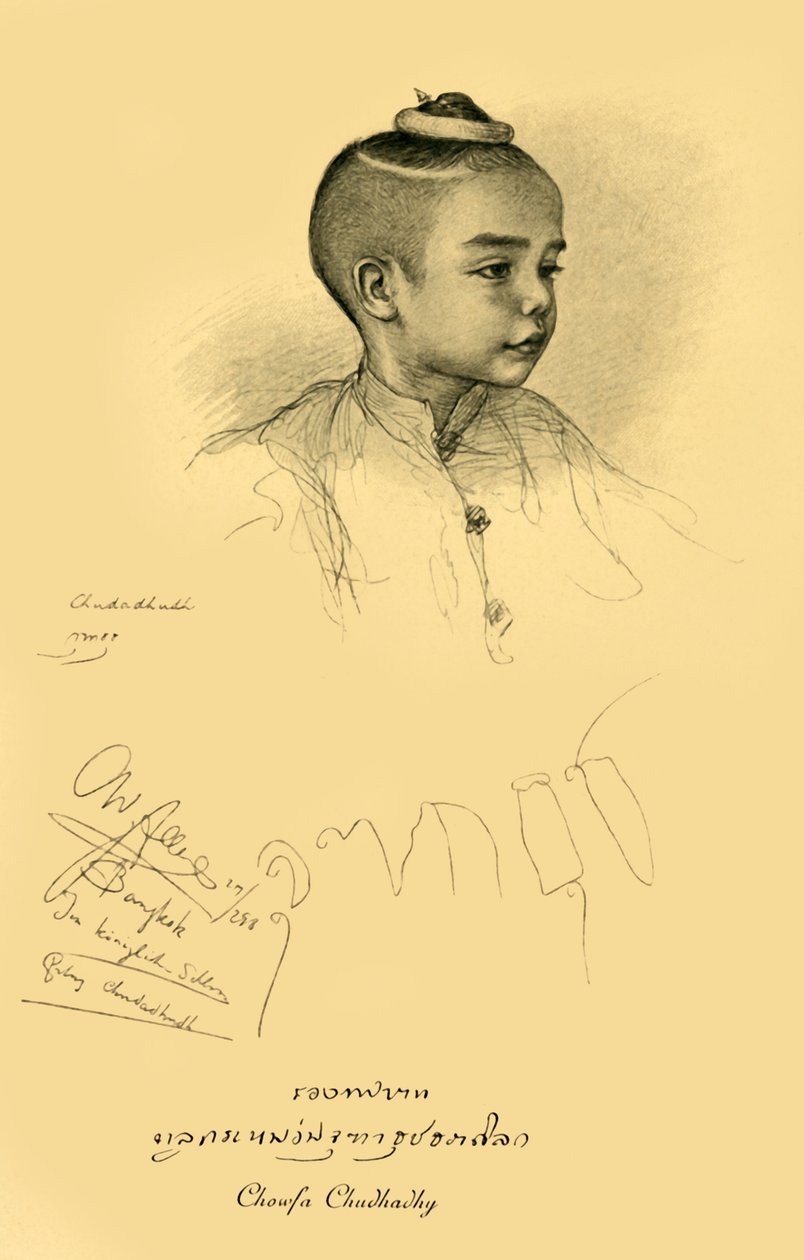 „Choufa Chhudhadhya”, 1898. autorstwa Christian Wilhelm Allers