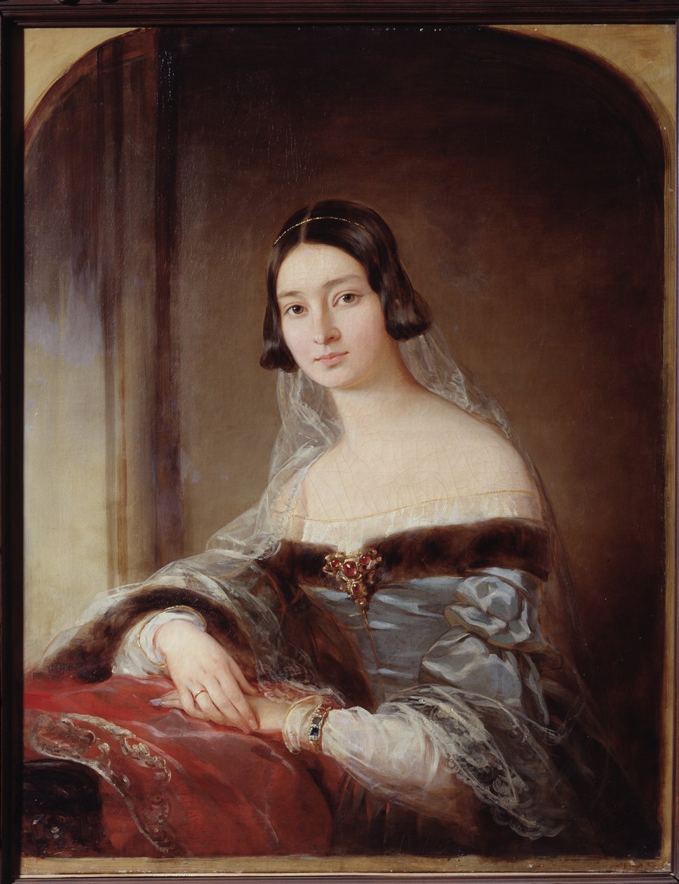 Maria Siergiejewna Buturlina, ur. Gagarin, 1841 r. autorstwa Christina Robertson