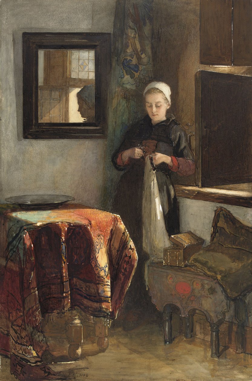 Nieznany obraz autorstwa Christoffel Bisschop