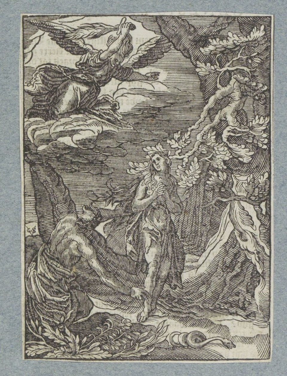 Wypędzenie z raju autorstwa Christoffel van Sichem (II)
