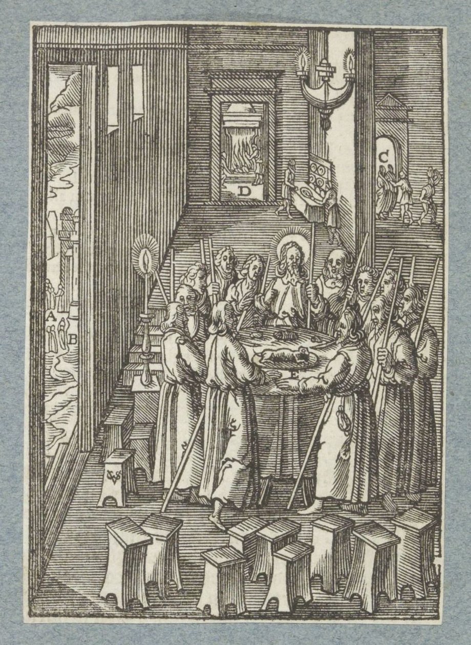 Pesachmaal autorstwa Christoffel van Sichem (II)