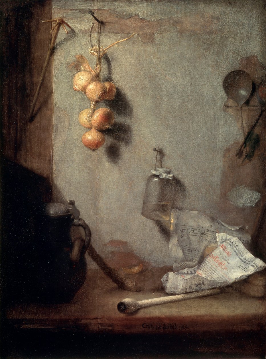 Martwa natura, 1660 autorstwa Christoph Paudiss