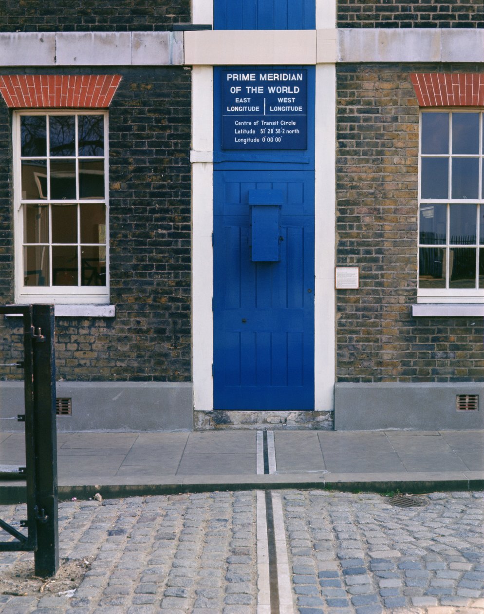 VIew of the meridian line autorstwa Christopher Wren