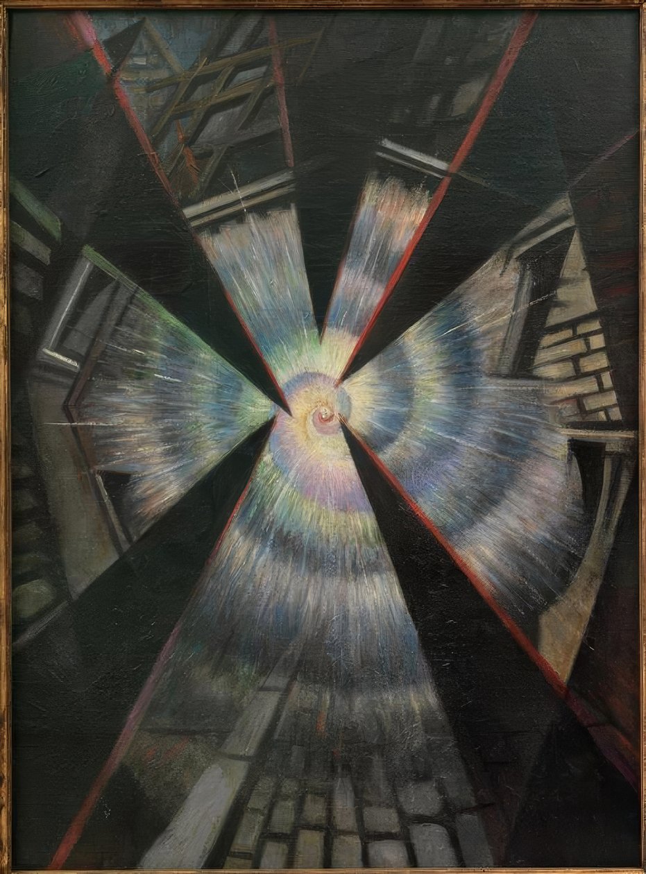 Pękająca muszla autorstwa Christopher Richard Wynne Nevinson