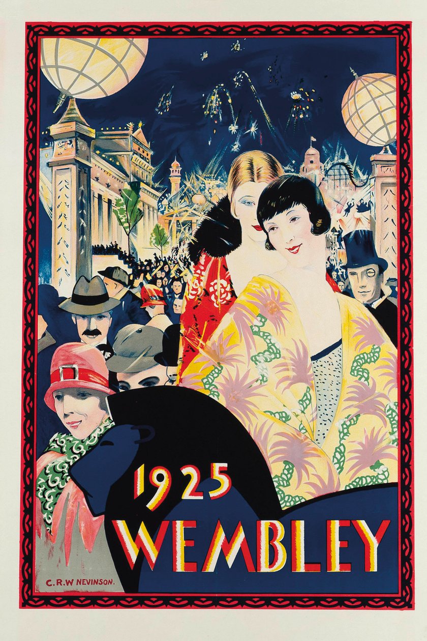 1925, Wembley, 1924 autorstwa Christopher Richard Wynne Nevinson