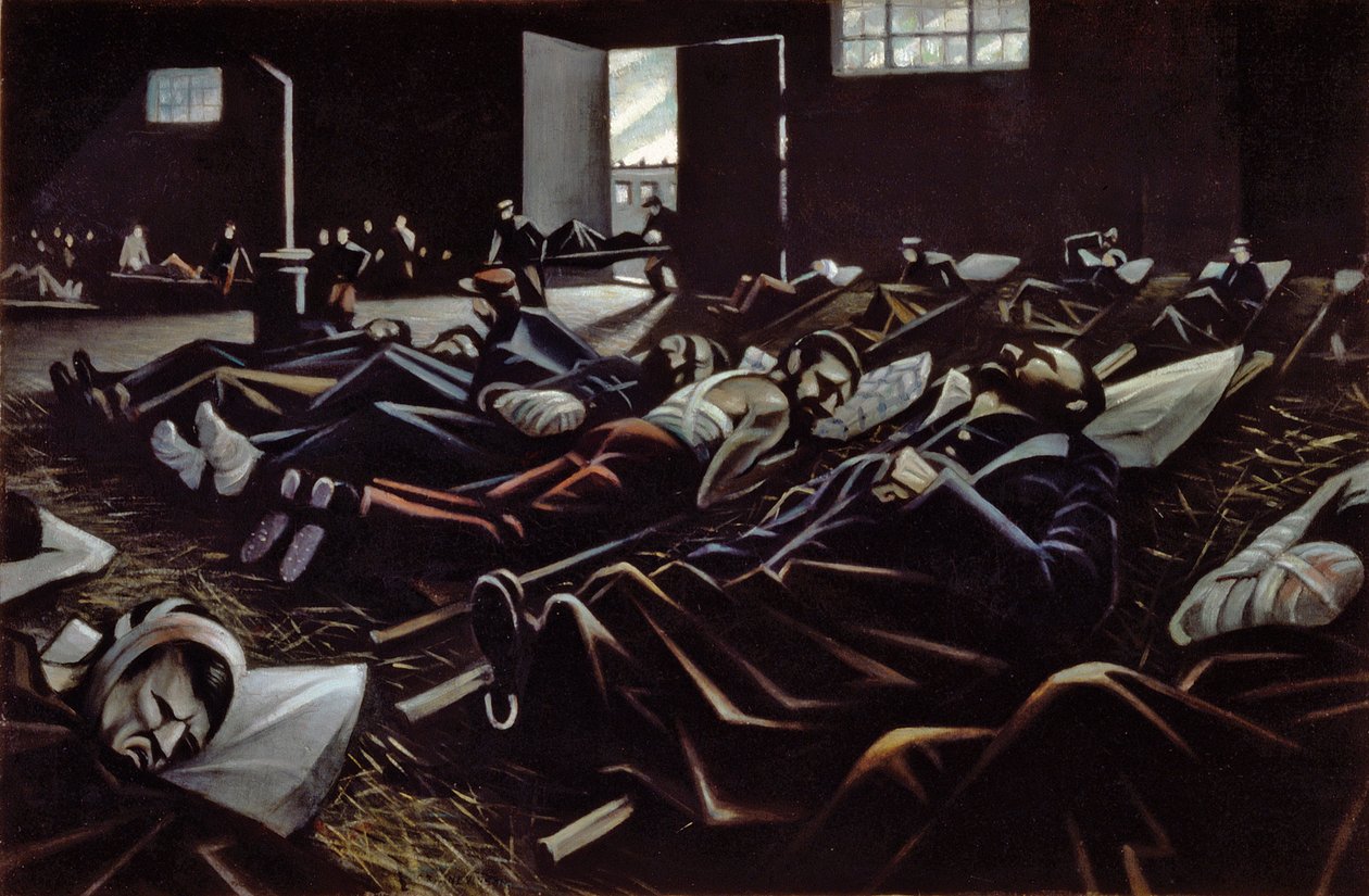 La Patrie autorstwa Christopher Richard Wynne Nevinson