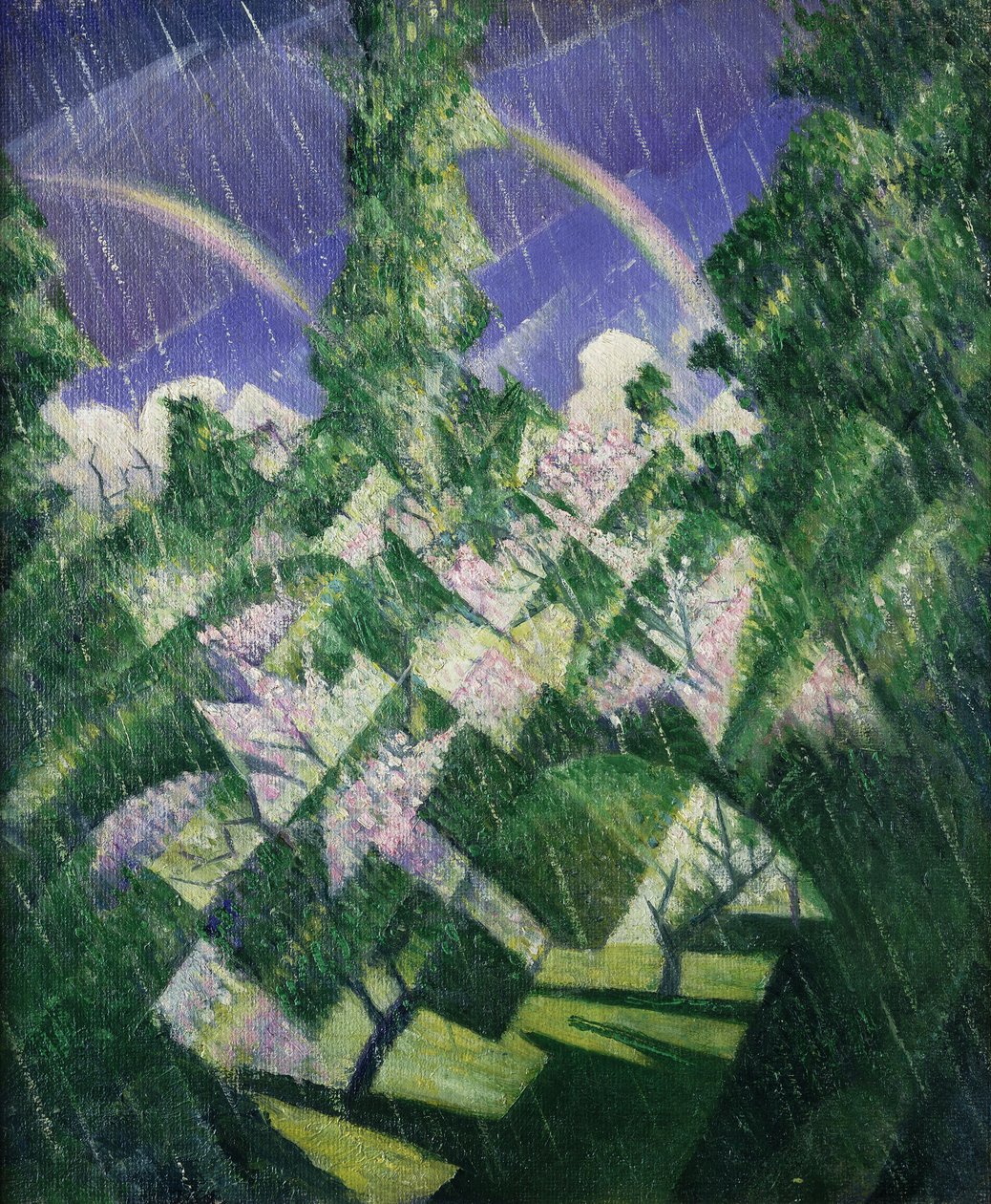 Cztery pory roku: wiosna, ok. 1919 autorstwa Christopher Richard Wynne Nevinson
