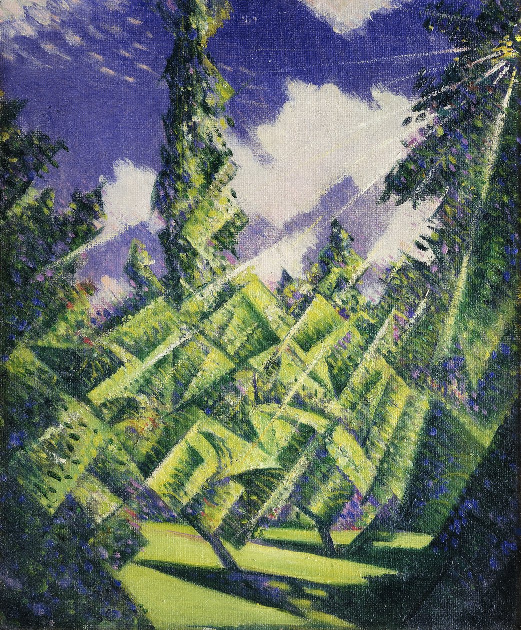 Cztery pory roku: lato, ok. 1919 autorstwa Christopher Richard Wynne Nevinson