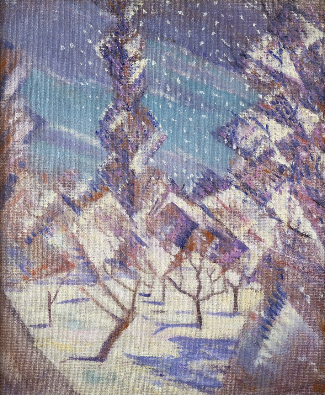 Cztery pory roku: zima, ok. 1919 autorstwa Christopher Richard Wynne Nevinson