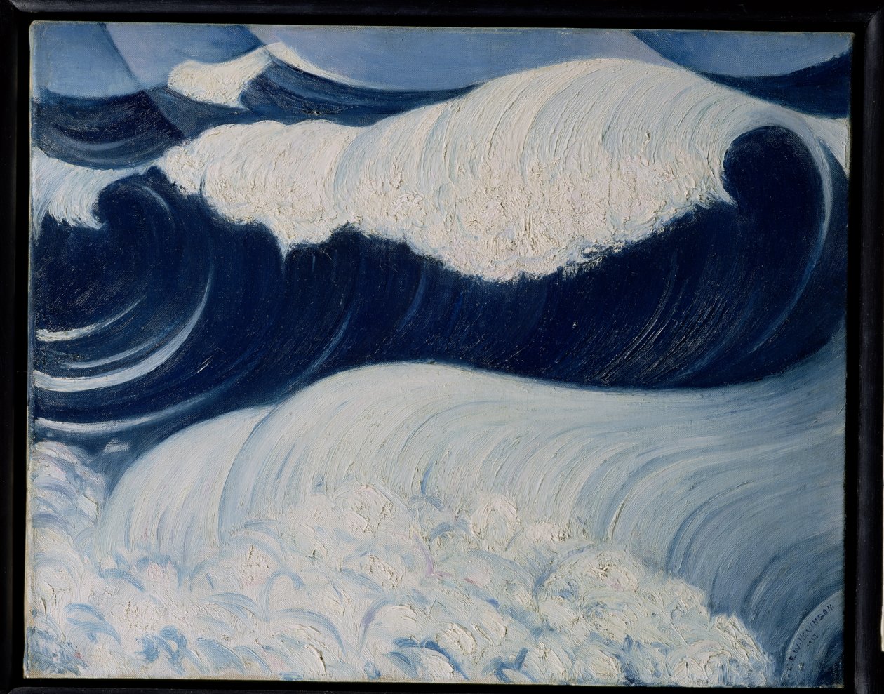 Fala, 1917 autorstwa Christopher Richard Wynne Nevinson