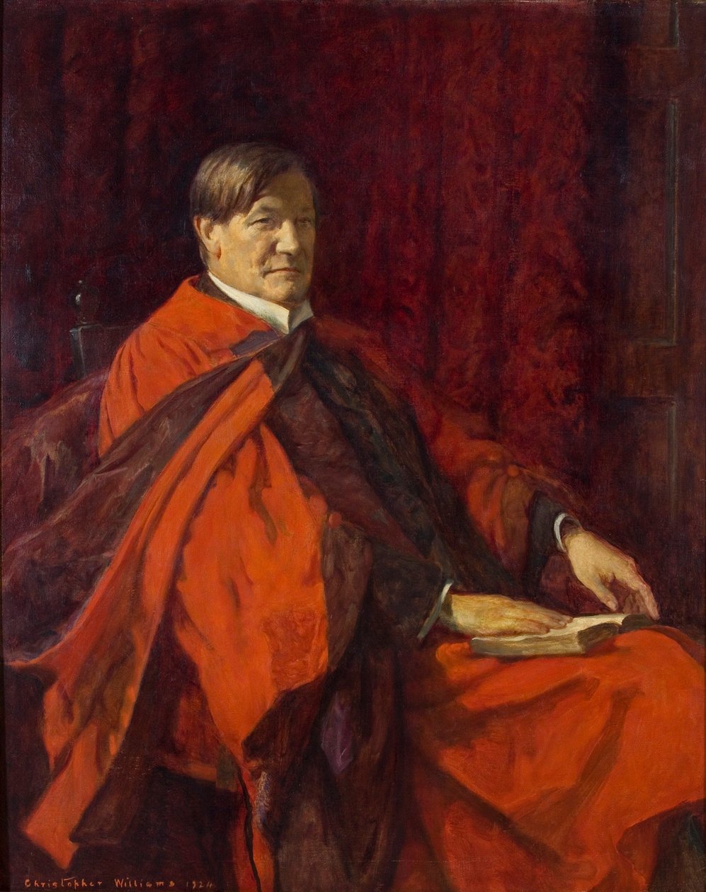 Sir John Morris Jones, 1924. autorstwa Christopher Williams
