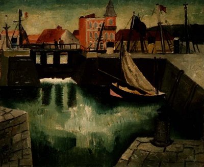 Port, Dieppe autorstwa Christopher Wood