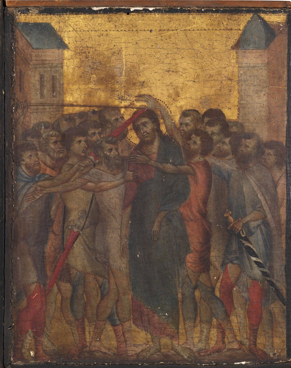 Szydzenie z Chrystusa autorstwa Cimabue