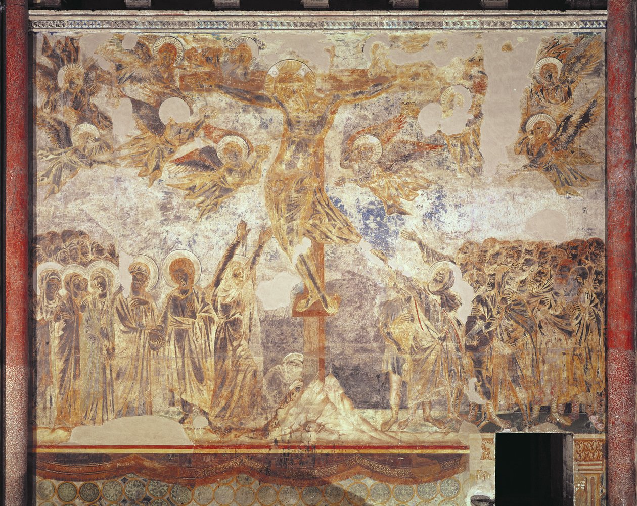 Ukrzyżowanie, ok.1270 autorstwa Giovanni Cimabue