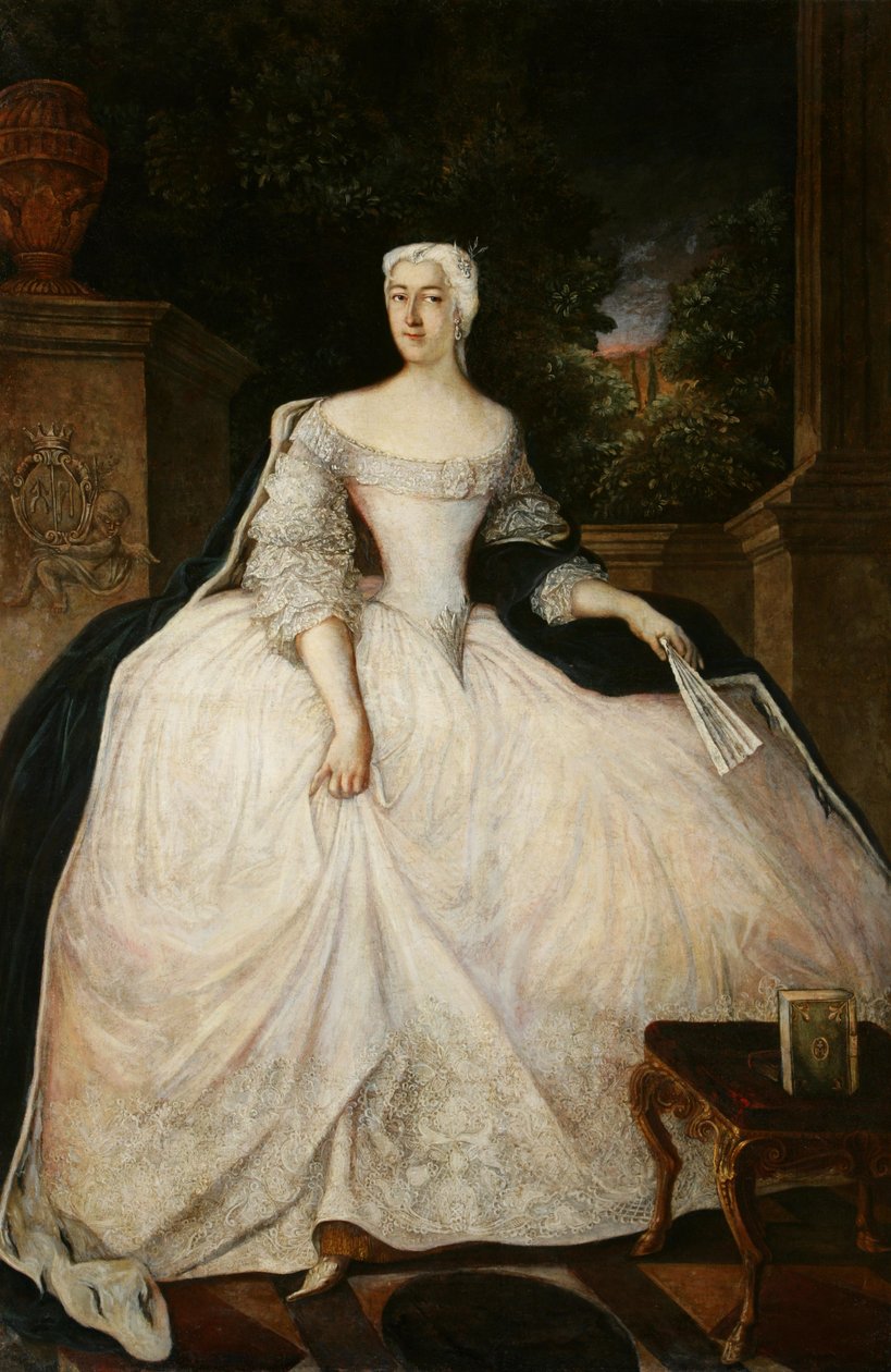 Portrait of Teofila Działyńska (1714–1790) autorstwa Circle of Antoine Pesne