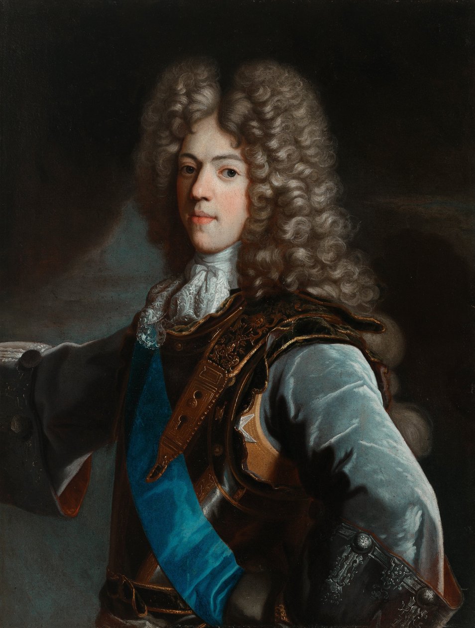 Portrait of Konstanty Władysław Sobieski (1680-1726) autorstwa Circle of Hyacinthe Rigaud