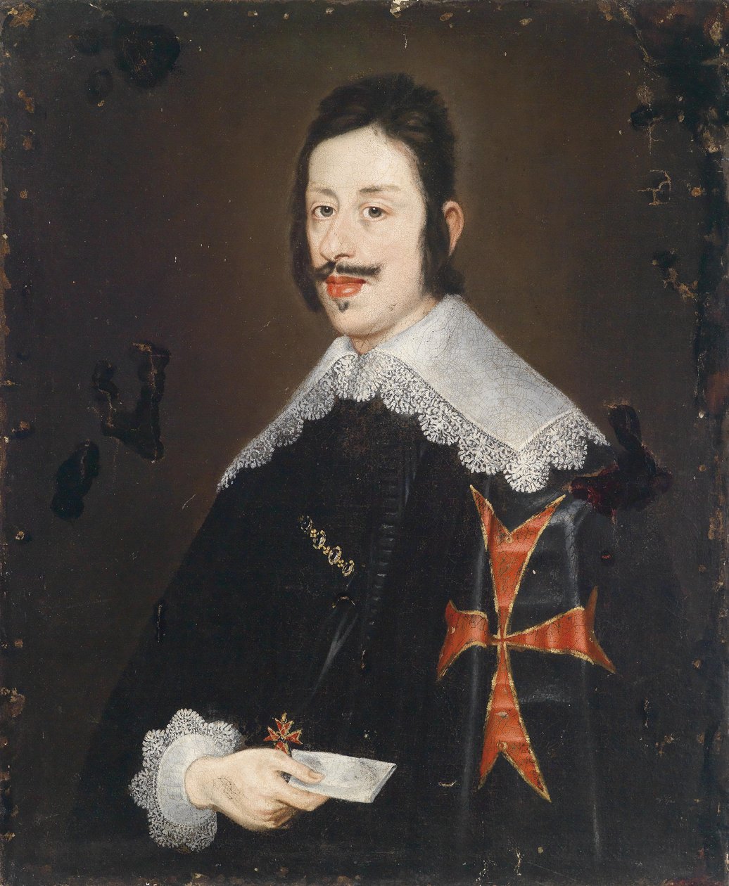 Portret wielkiego księcia Ferdynanda II. autorstwa Circle of Justus Sustermans