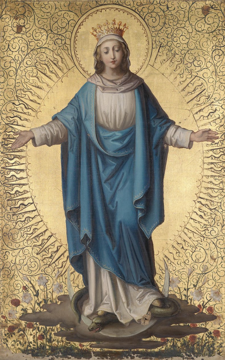 Mondsichelmadonna autorstwa Leopold Kupelwieser